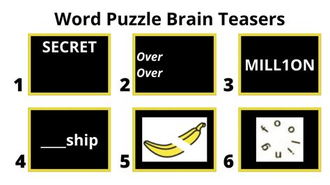 Online Puzzles and Brain Teasers Trivia.